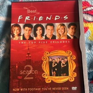 The Best of FRIENDS Season 2 DVD - Red Cover